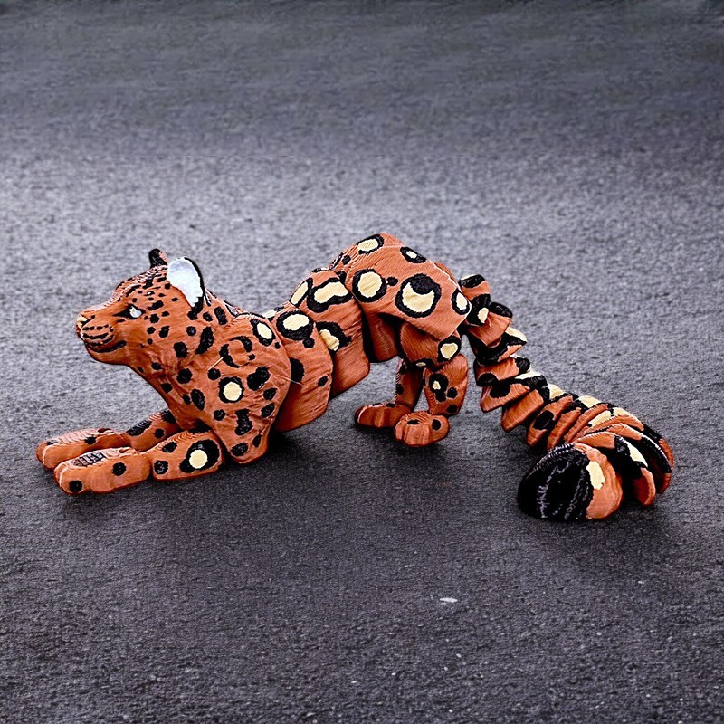 3D Printed Snow Leopard Model  - 3D Printing Eagle ulasan dan harga