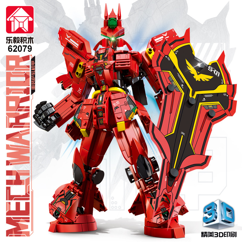LEYI 62081 Mech Warrior Bricks - 3D Printing Lego Bricks ulasan dan harga
