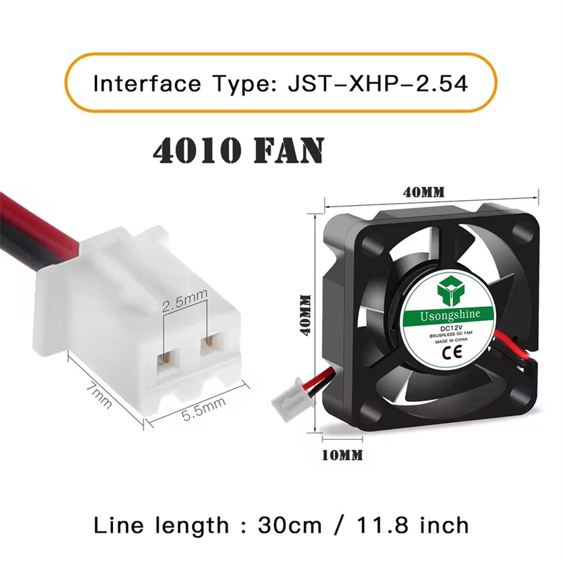3D Printer Parts Turbine Fan 1 - Cooling Fan 40Mm 3D ulasan dan harga