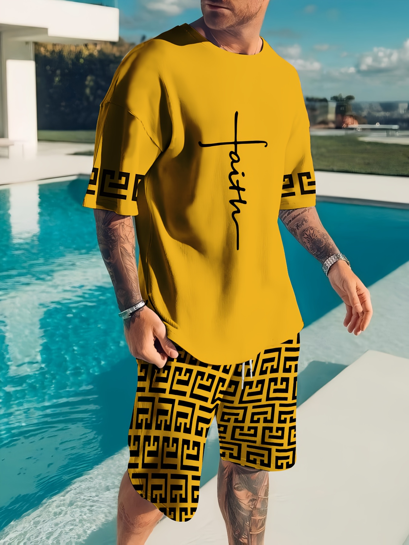 3D Printing Men's Casual Fashi - 3D Printing Custom ulasan dan harga