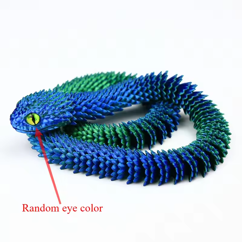 3D Printed Snake Movable Joint - 3D Printing Simulator ulasan dan harga