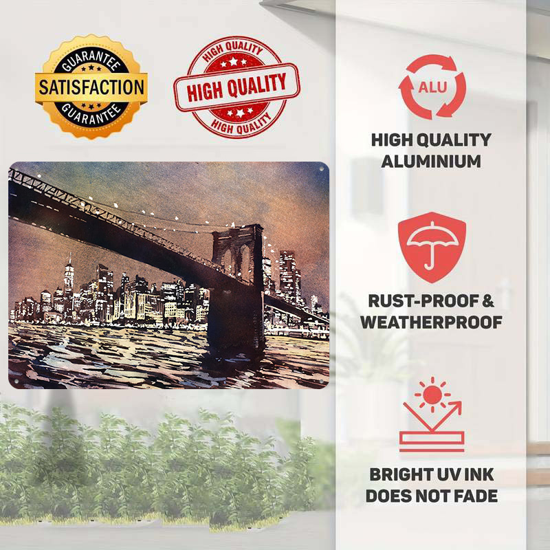 Brooklyn Bridge NYC Artwor 3D  - 3D Printing Nyc ulasan dan harga