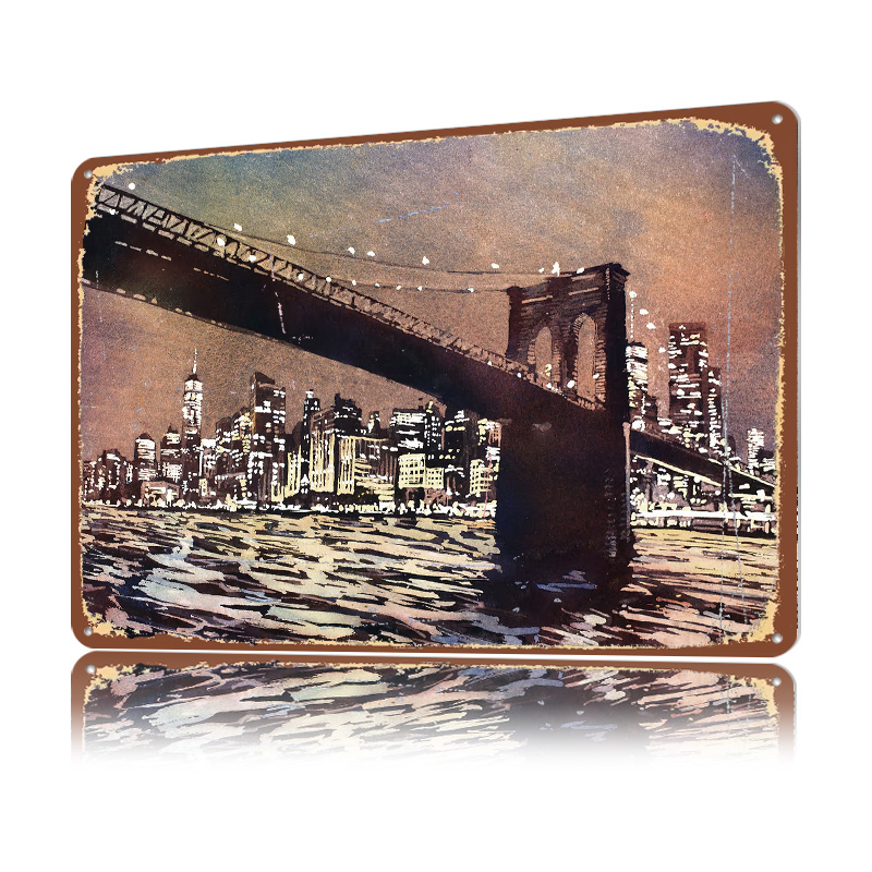 Brooklyn Bridge NYC Artwor 3D  - 3D Printing Nyc ulasan dan harga