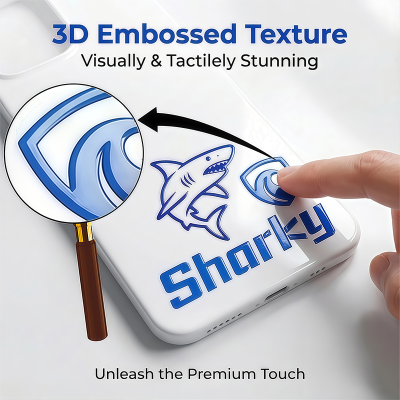 50pcs Custom Stickers Logo Per - 3D Printing Logo ulasan dan harga