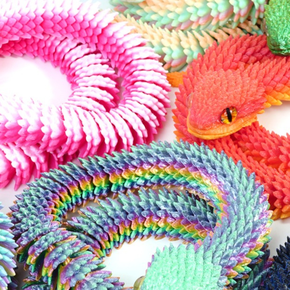 Realistic 3D Printed Snake Mul - 3D Printing Simulator ulasan dan harga