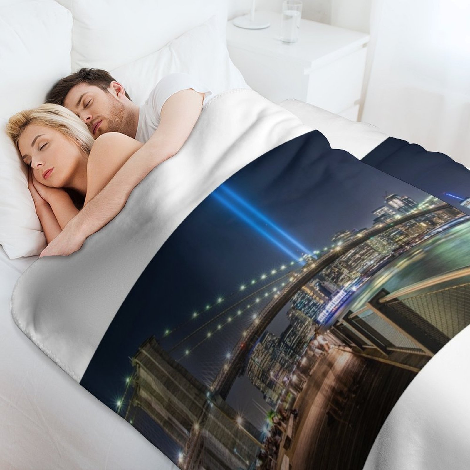 NYC 9/11 Throw Blanket Cozy Mi - 3D Printing Nyc ulasan dan harga