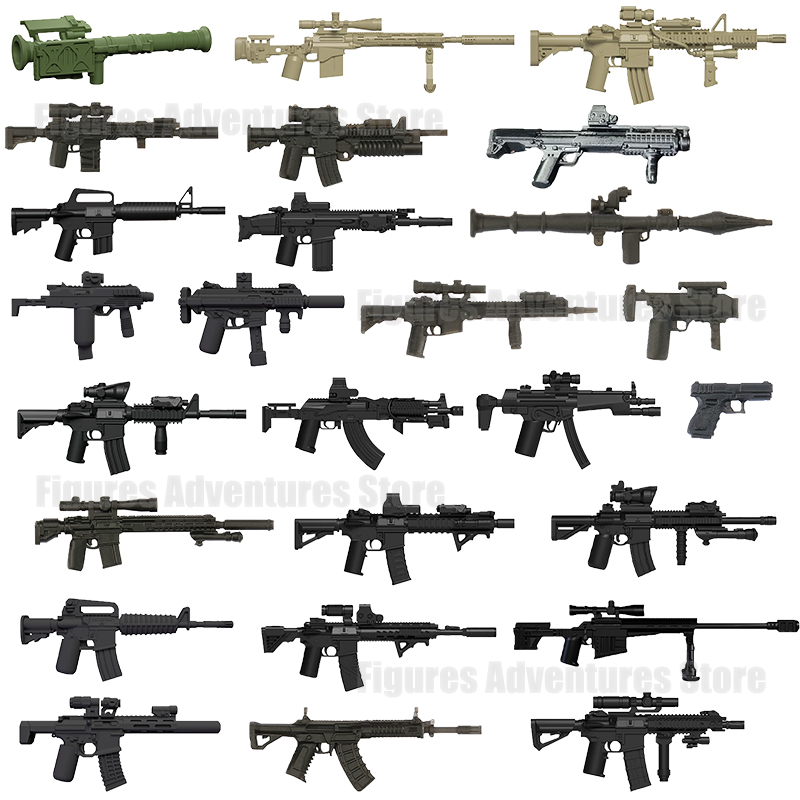 Military Figure Equipment Buil - 3D Printing Lego Bricks ulasan dan harga