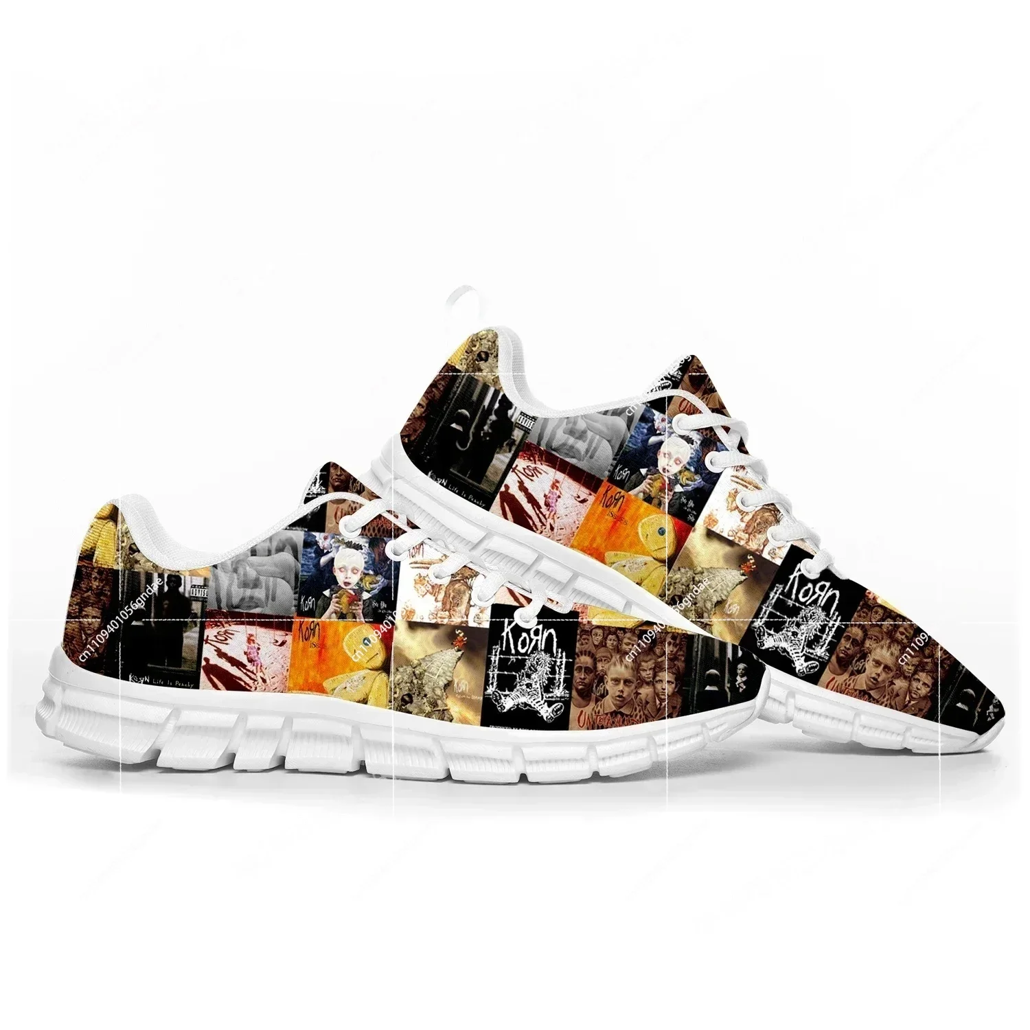 Korn Rock Band Sports Shoes Me - 3D Printing Custom ulasan dan harga