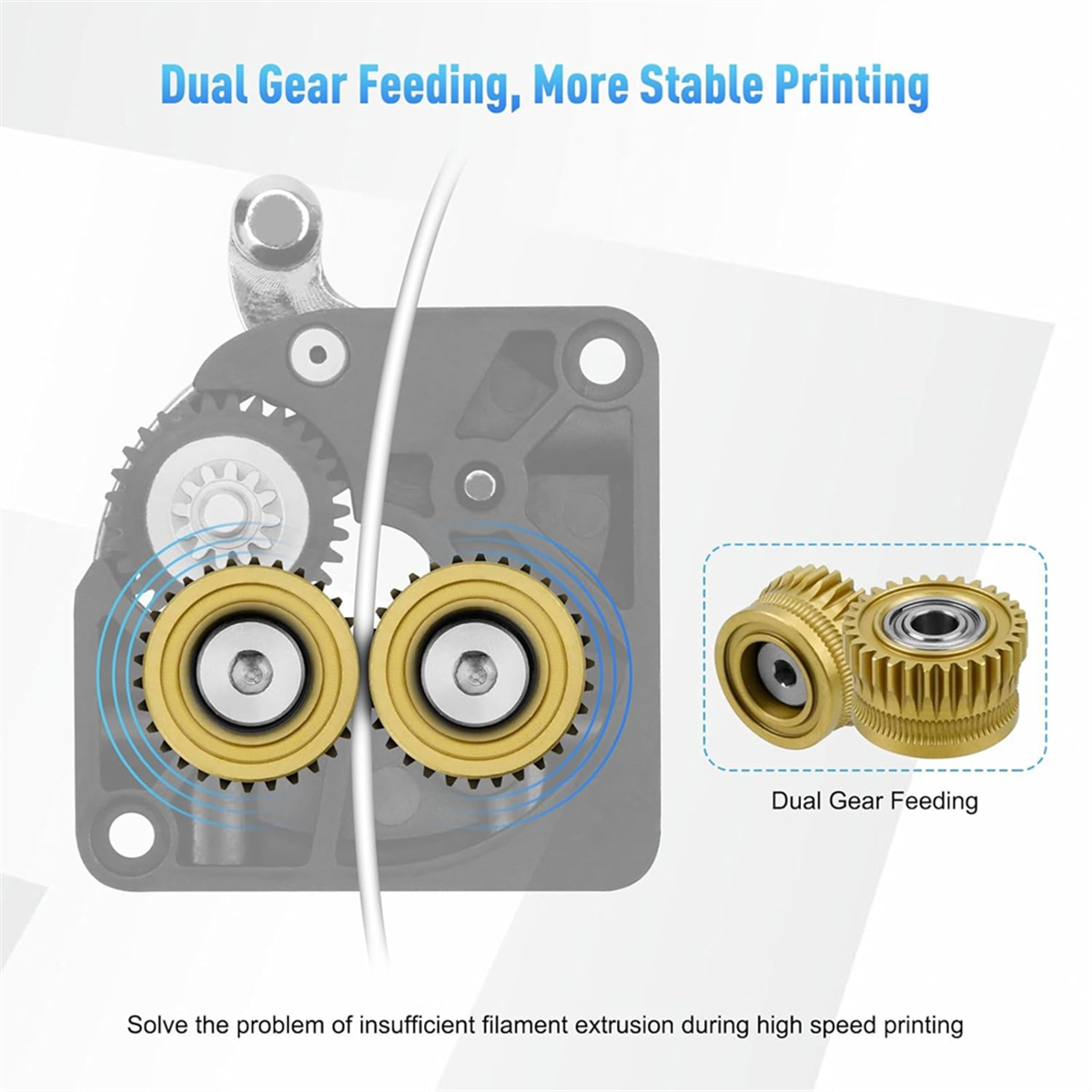 A002 K1 Max Extruder,K1 Double - 3D Printer Extruder ulasan dan harga