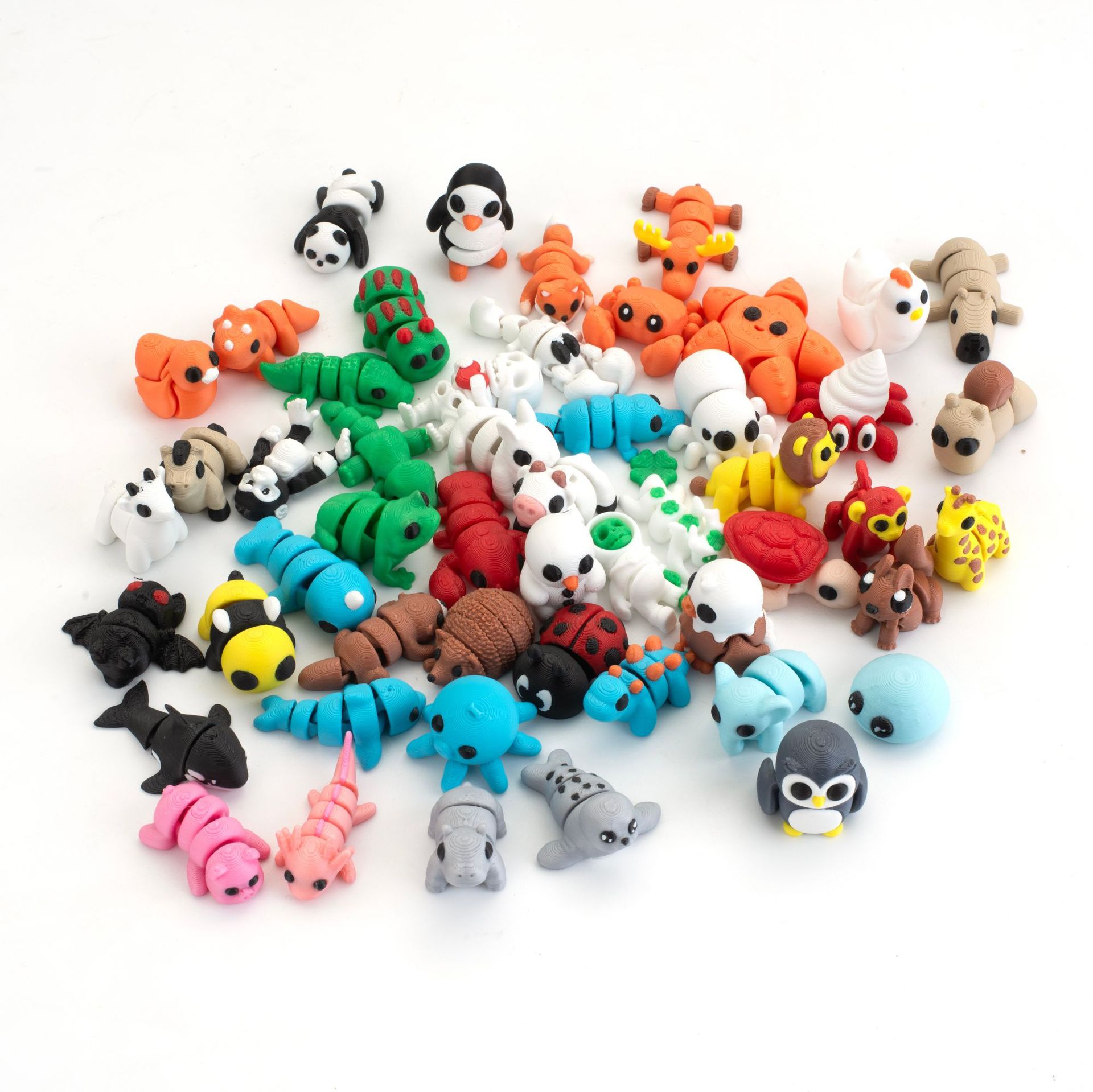 24/32/52Pcs 3D Printed Small T - 3D Printing Eagle ulasan dan harga