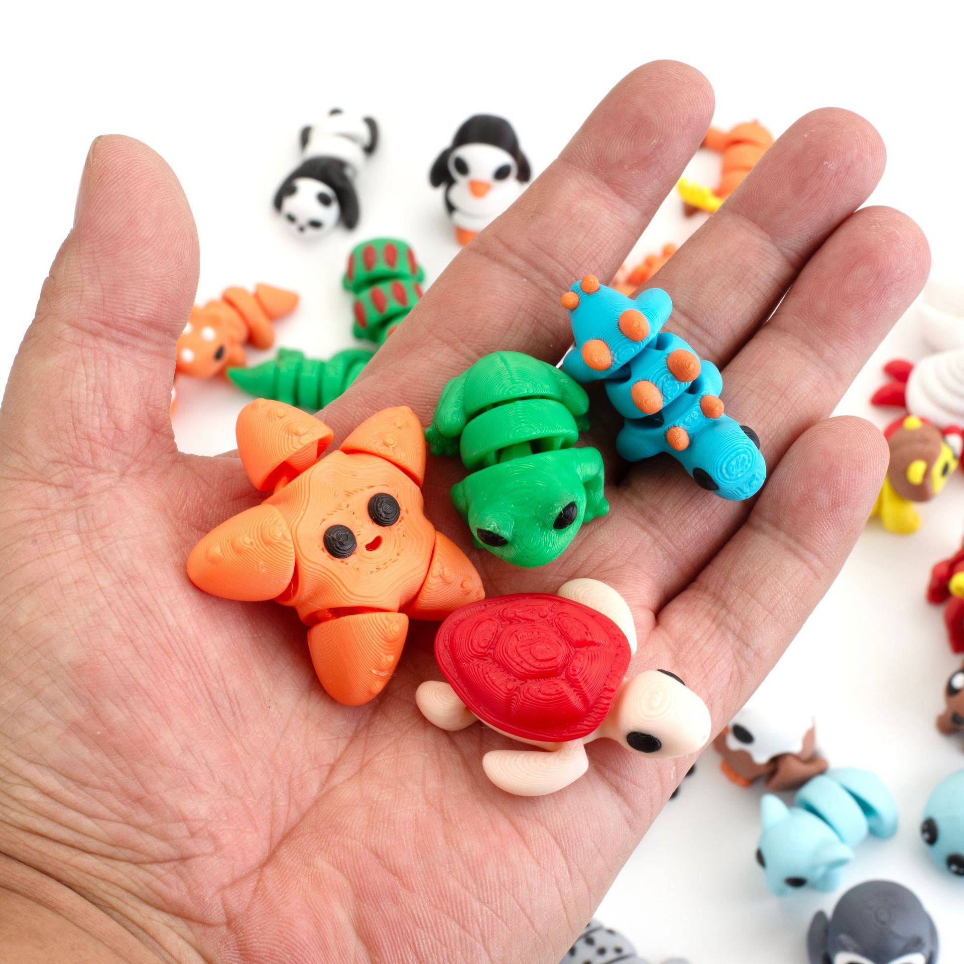 24/32/52Pcs 3D Printed Small T - 3D Printing Eagle ulasan dan harga