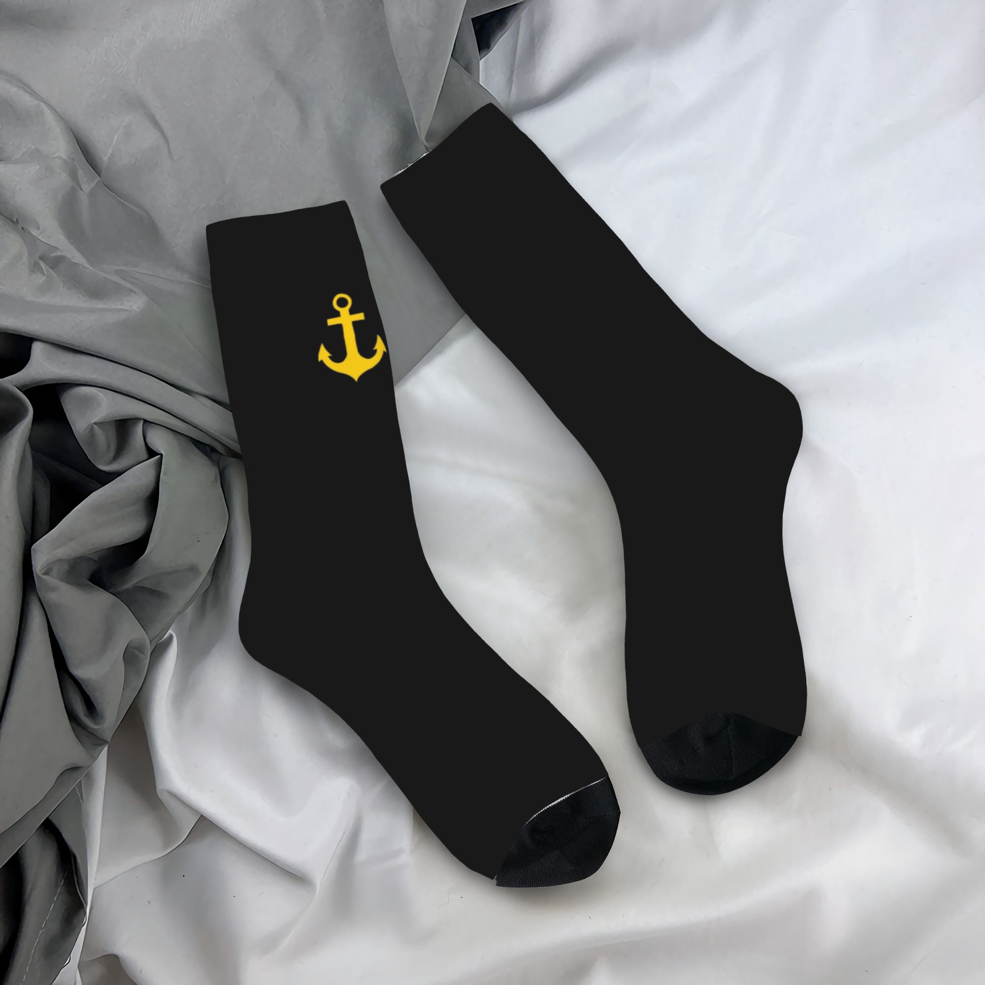 Custom Gold Anchor Logo Men Wo - 3D Printing Gold ulasan dan harga