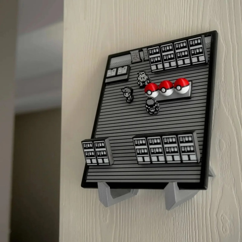 Pokemon Gold Silver Scene Figu - 3D Printing Simulator ulasan dan harga