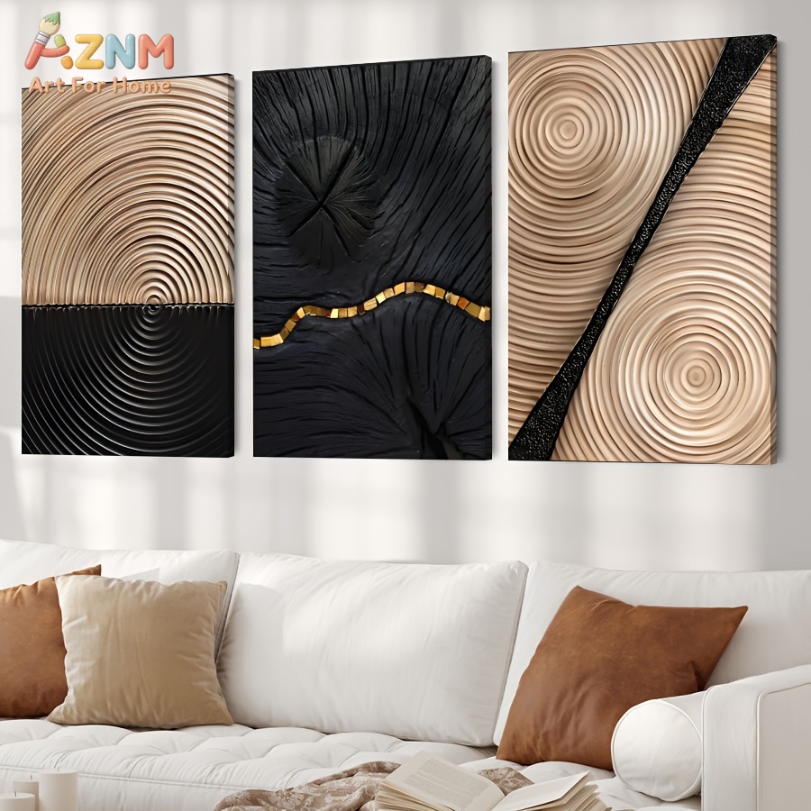 AZNM Wabi Sabi Abstract Wood G - 3D Printing Gold ulasan dan harga