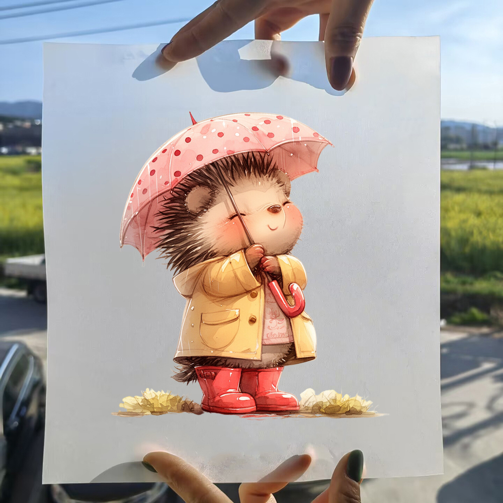 15cm Kids Cute Umbrella Animal - 3D Printing Rabbit ulasan dan harga