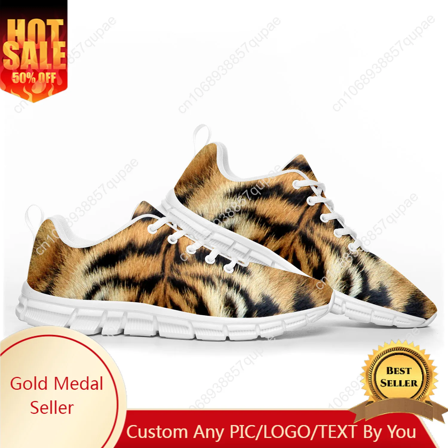 Tiger Stripe 3D Print Sports S - 3D Printing Custom ulasan dan harga