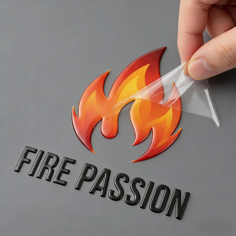 50pcs Sticker Personalized Log - 3D Printing Logo ulasan dan harga