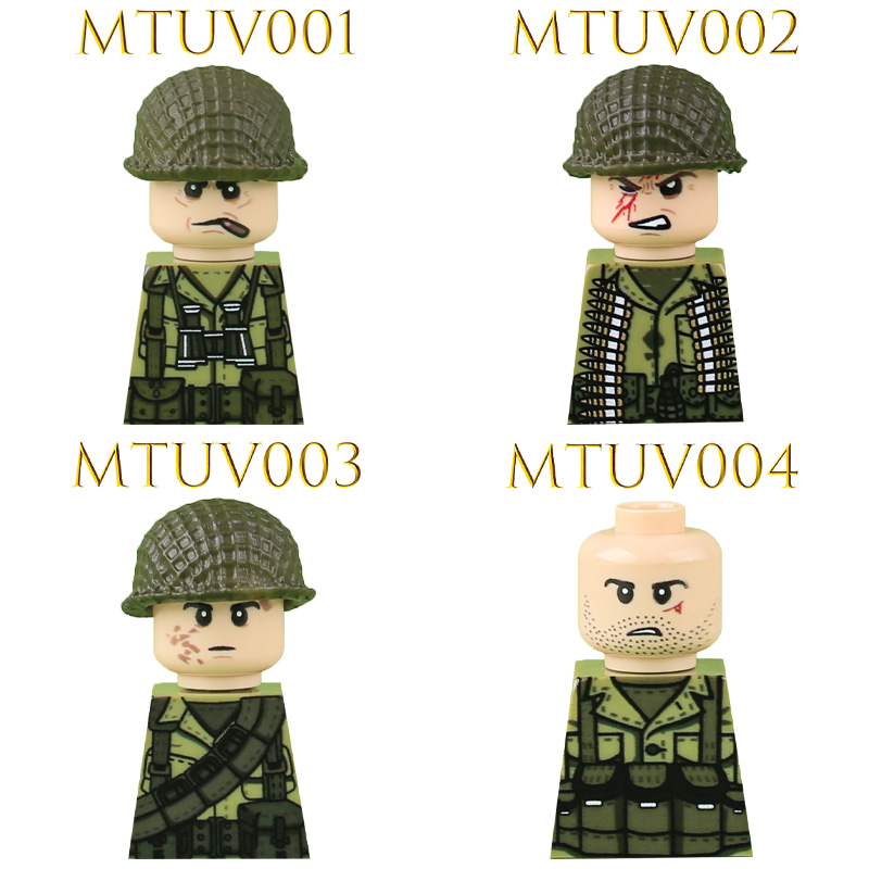 WW2 Soviet Soldier Figures Bui - 3D Printing Lego Bricks ulasan dan harga