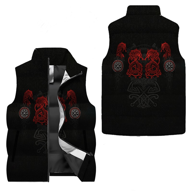 2025 Men's Autumn/Winter Vikin - 3D Printing Eagle ulasan dan harga