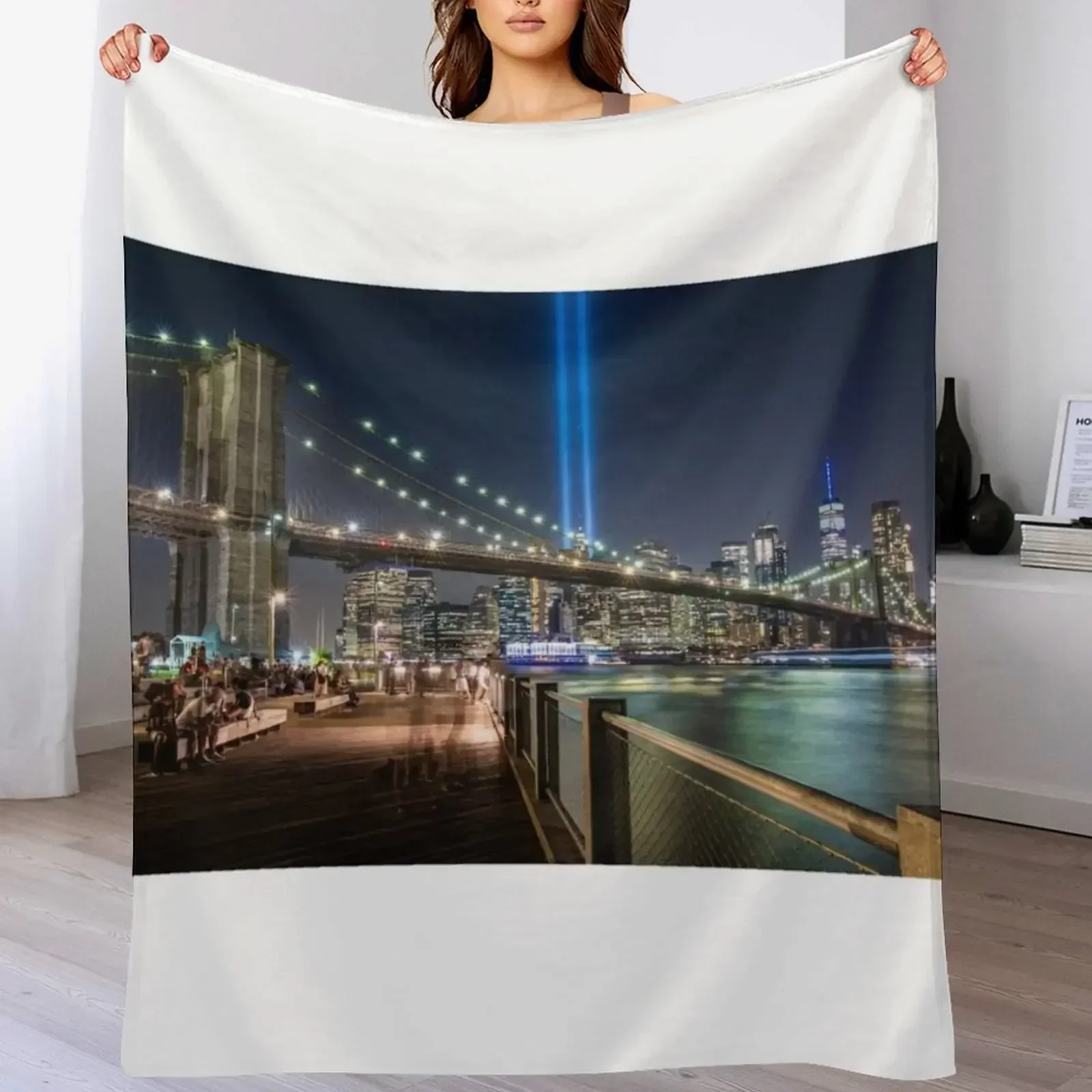 NYC 9/11 Throw Blanket Flannel - 3D Printing Nyc ulasan dan harga