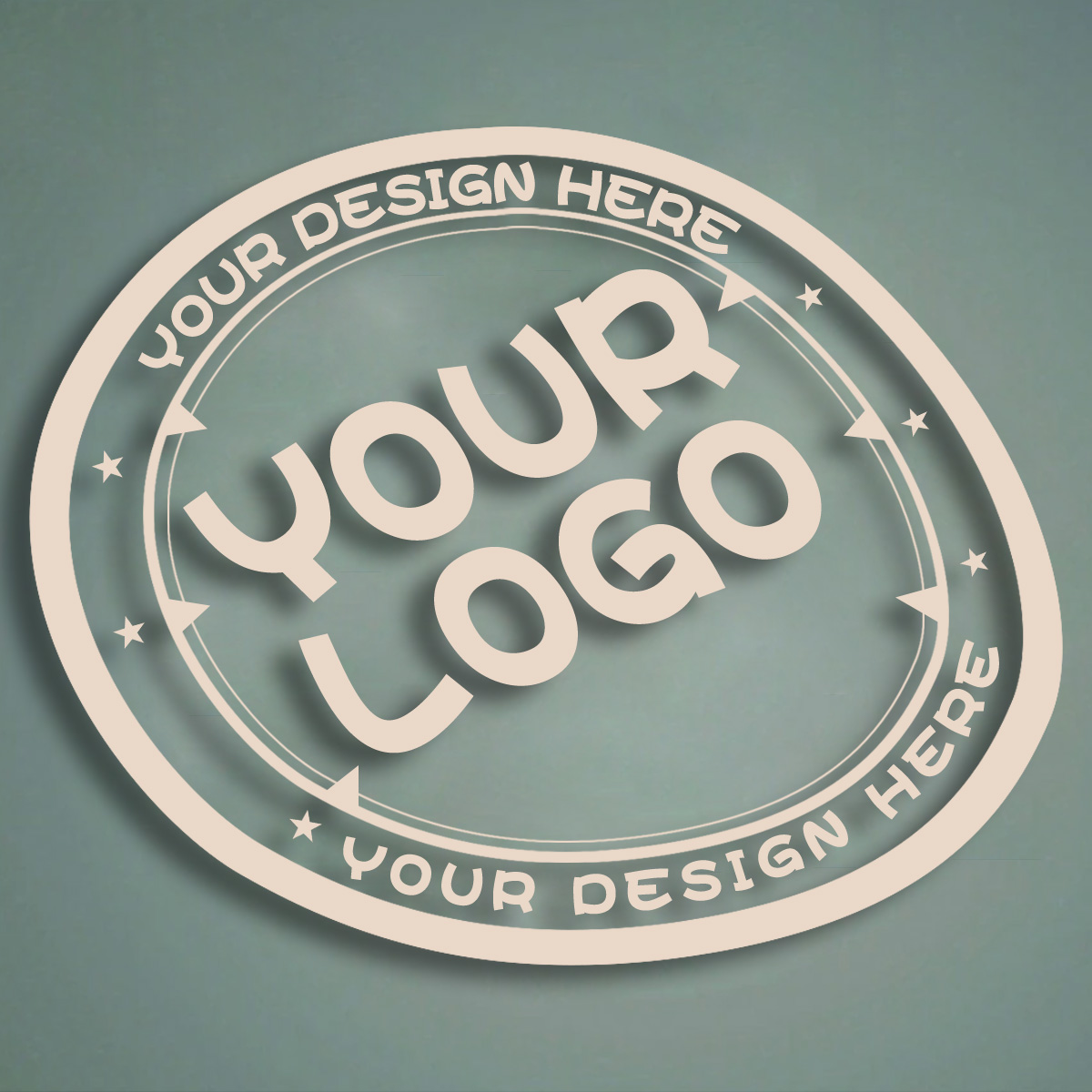 3Cm 4Cm 4.9Cm 6Cm Custom stick - 3D Printing Logo ulasan dan harga