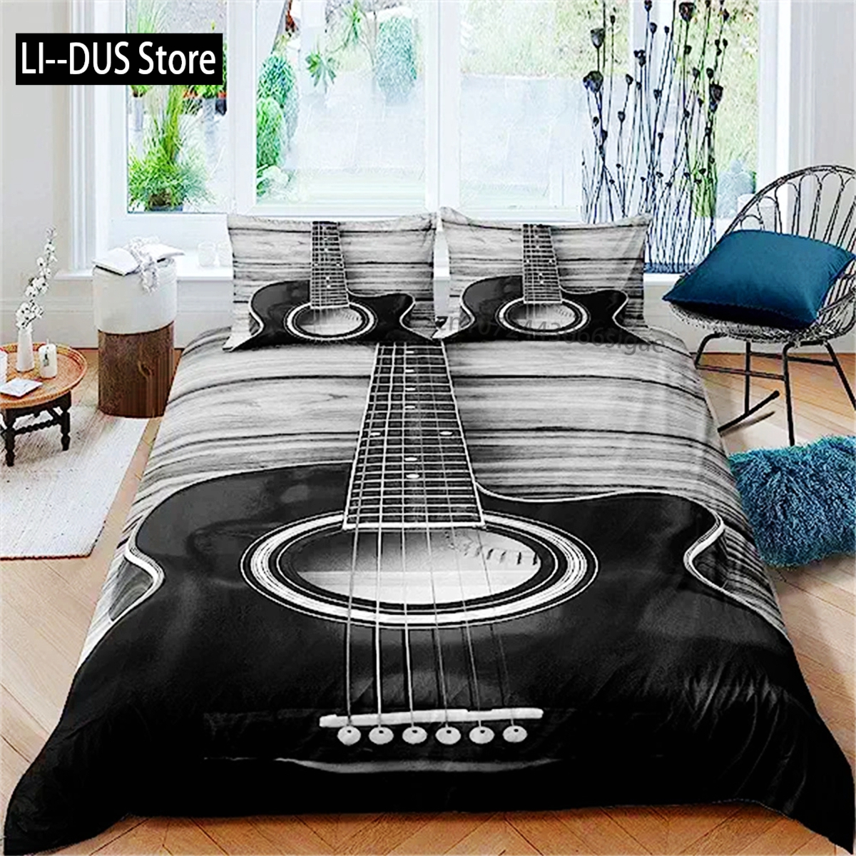 3D Rock Music Themed Guitar Co - 3D Printing Guitar ulasan dan harga