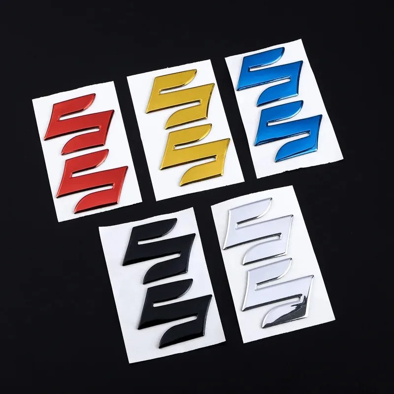 2pcs New Motorcycle Sticker 3D - 3D Printing Logo ulasan dan harga