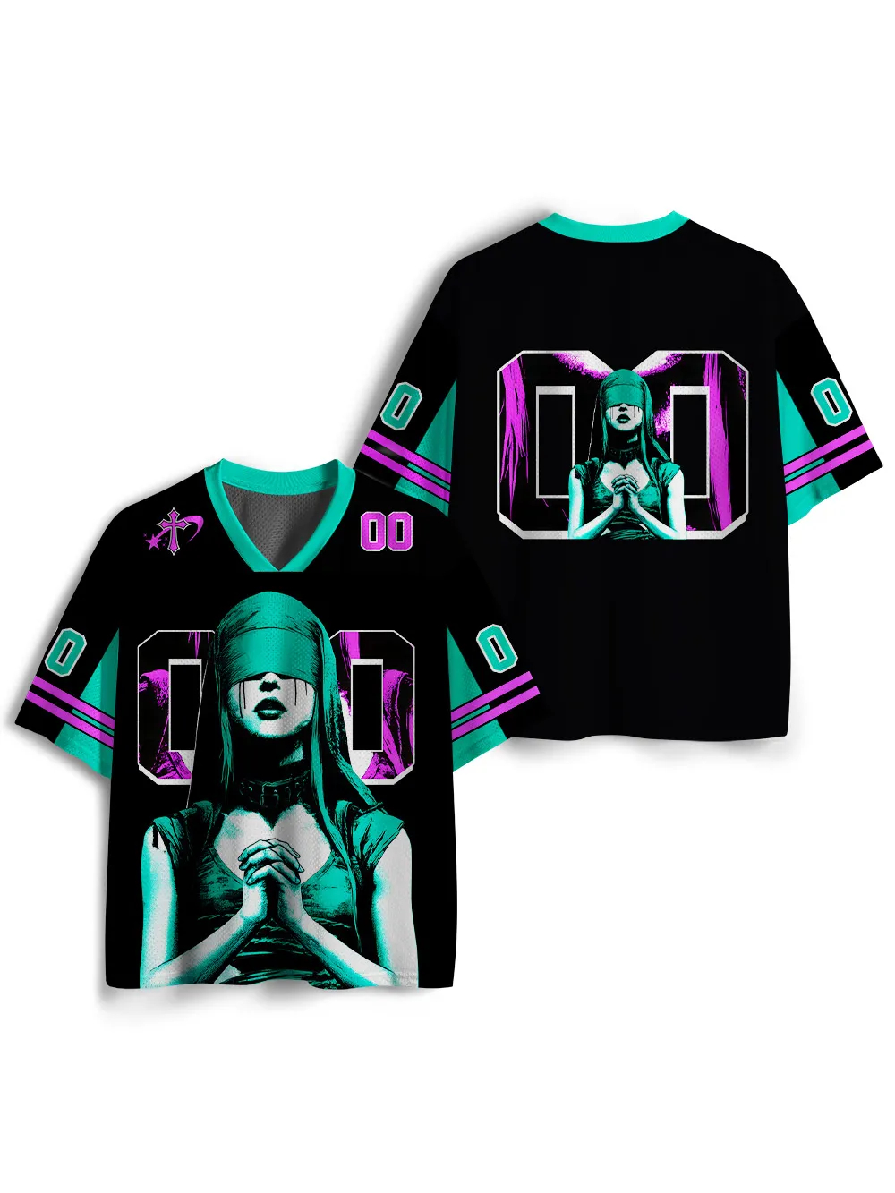 Summer Fashion New Gothic Psyc - 3D Printing Rabbit ulasan dan harga